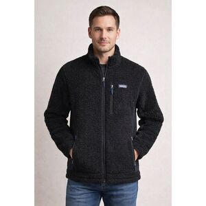 Patagonia R2 Polartec Fleece Jacket Black Full Zip Men’s L